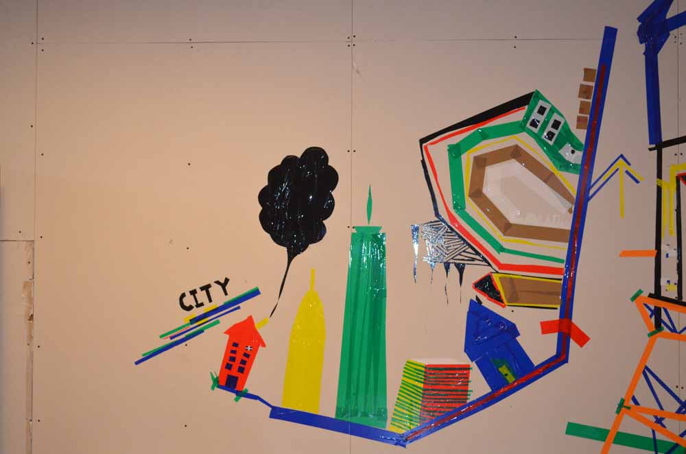Tape House Murals 2015 - Dining Hall
